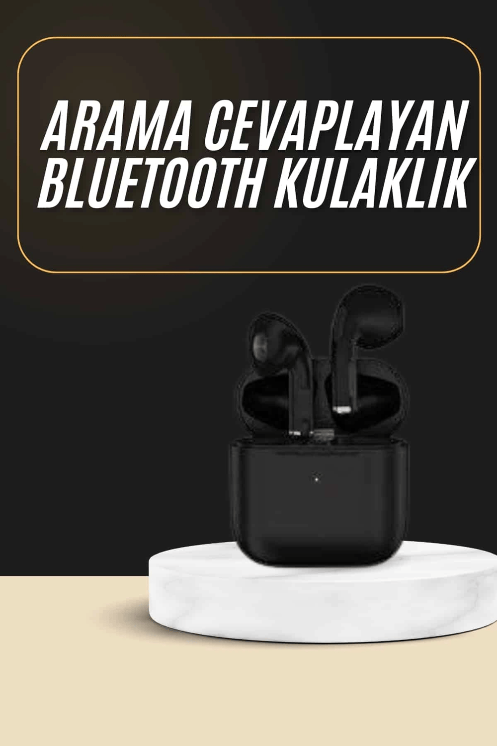 En Çok Tercih Edilen Bluetooth Kulaklık Mikrofonlu Silikonsuz Dokunmatik Kontrol