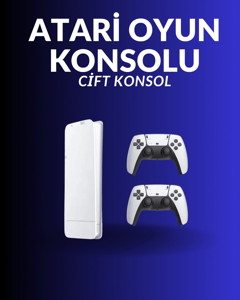 HDMI Çıkışlı Çift Kablosuz Kollu Retro Game Stick – M15
