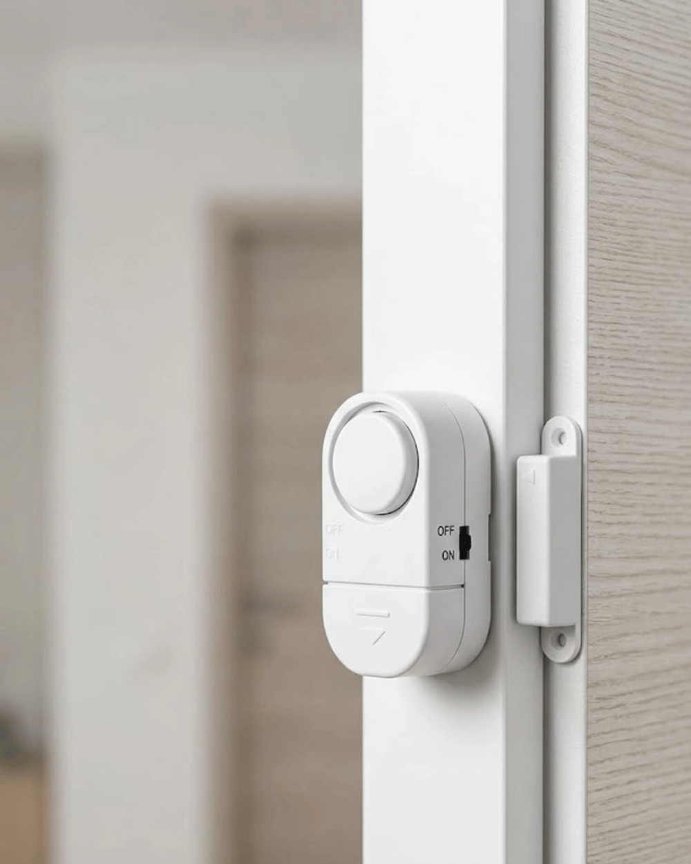 Kapı Pencere Alarmı Manyetik Sensörlü 90 dB Güçlü Sesli Güvenlik Alarm Sistemi
