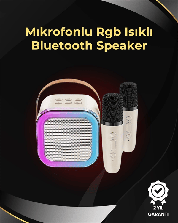 Kompakt Tasarımlı ve Kolay Taşınabilir Karaoke Sistemi