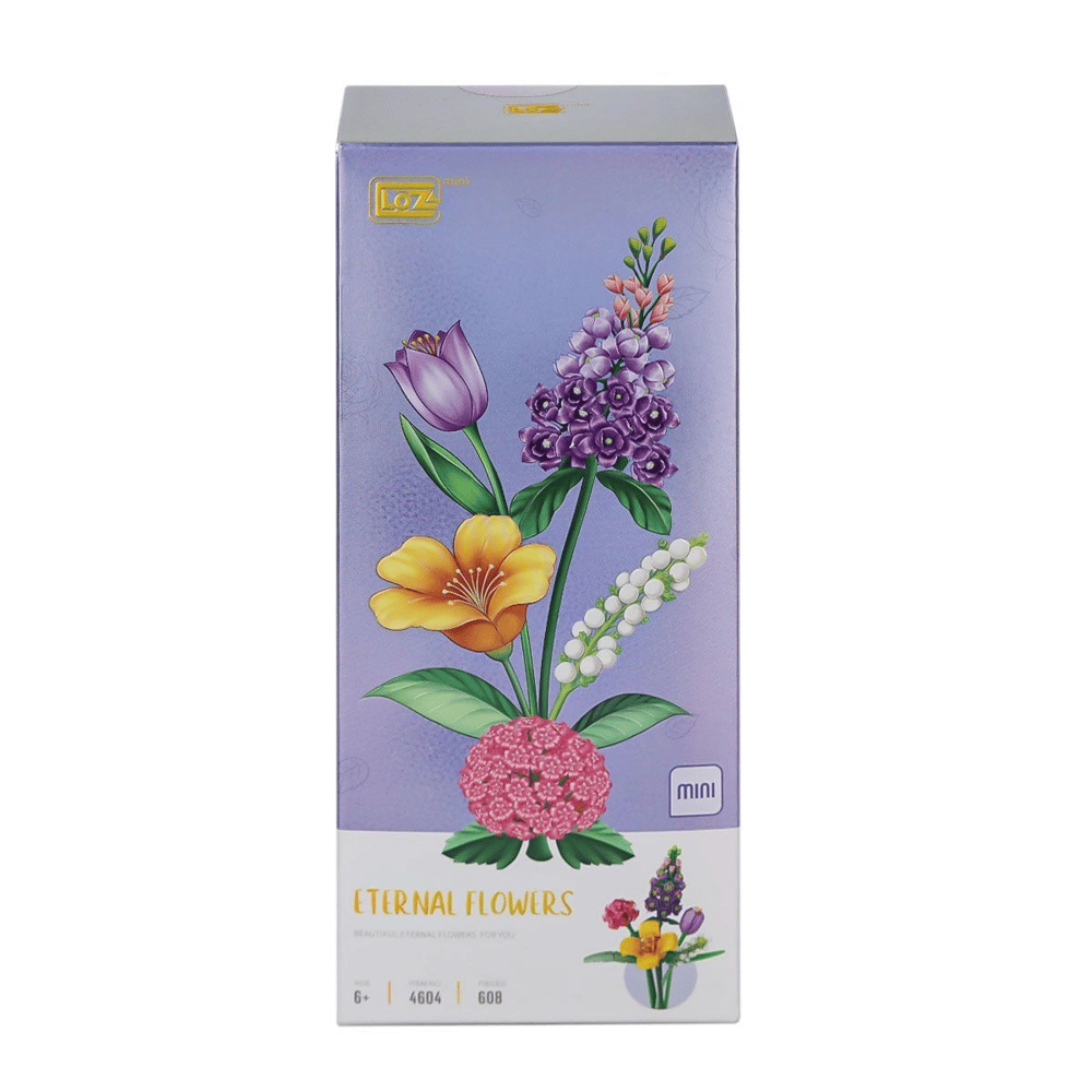 LZ4604 LOZ Çiçek Blok Seti 608 Parça - life