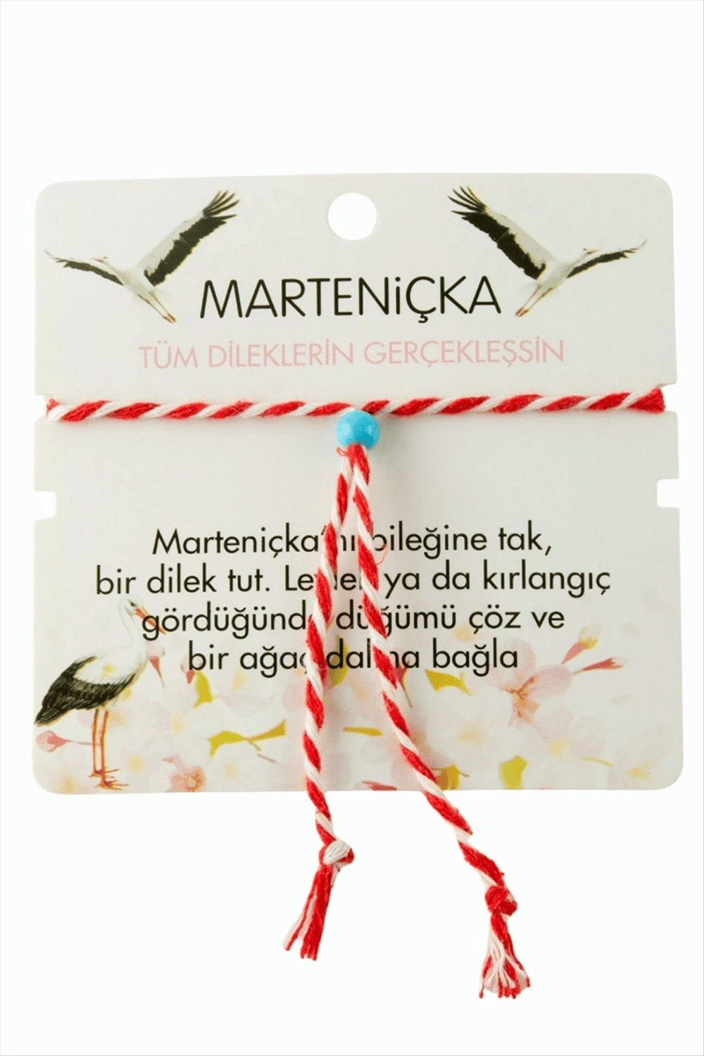 Mavi Boncuk Marteniçka Bileklik