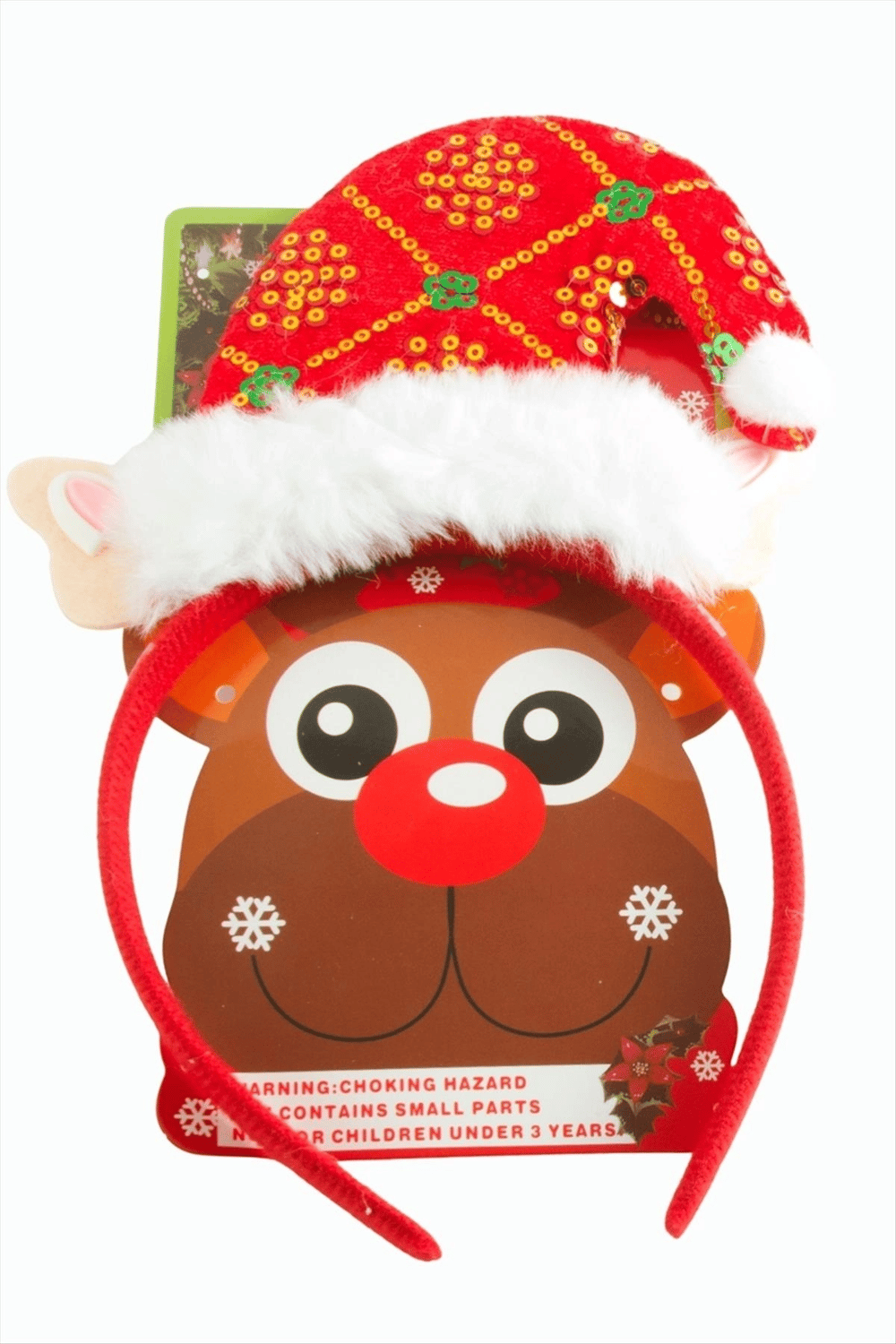 Noel Baba Şapkası Yılbaşı Taç