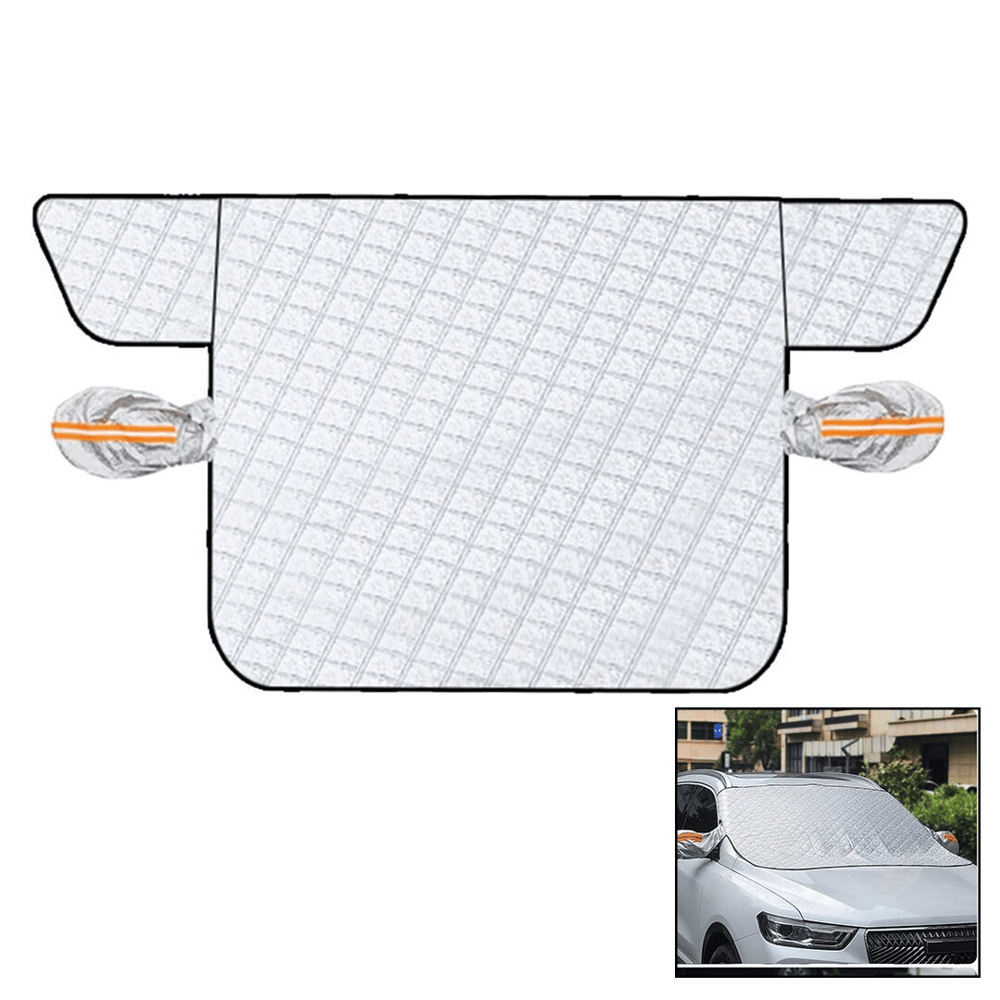 Oto - Araç Buz Önleyicibranda 150x110cm Ayna Kapaklı - Emniyet Kanatlı=kapı Sıkıştırma Bx40