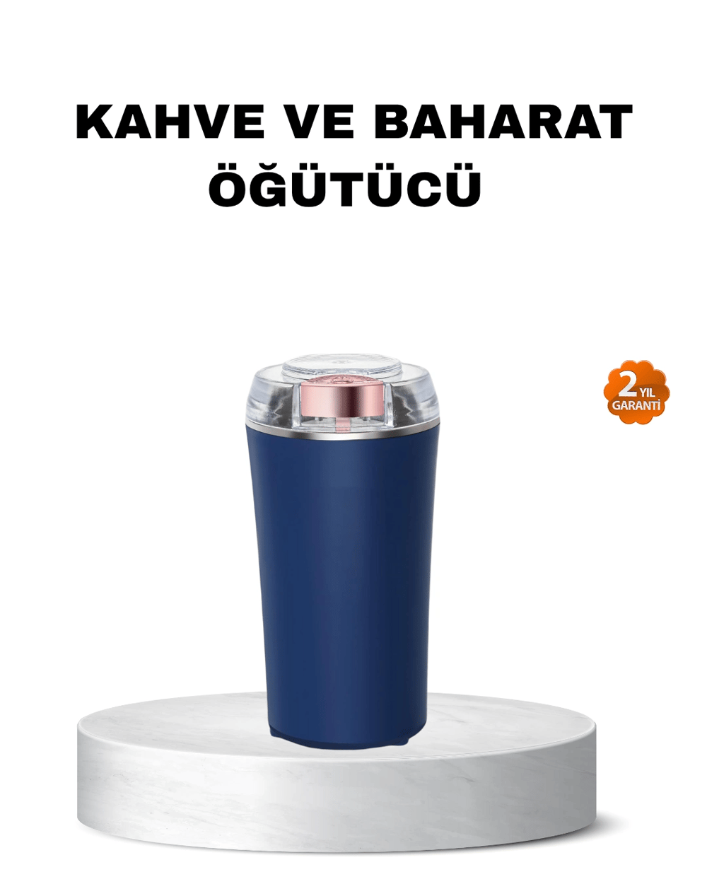 Otomatik Paslanmaz Çelik Kahve ve Baharat Öğütücü