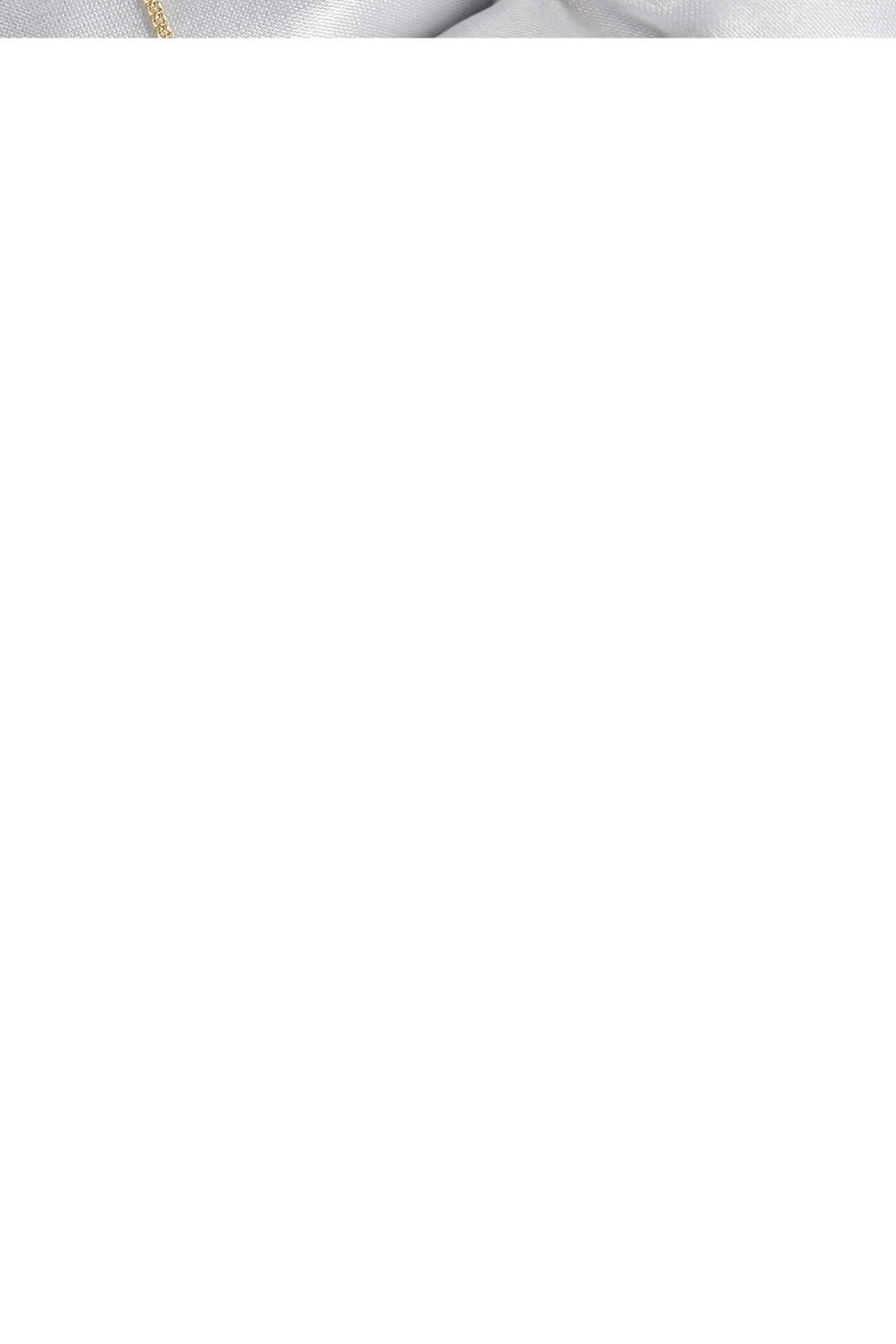 Pirinç Zirkon Taşlı Model Gold Renk Y Kolye