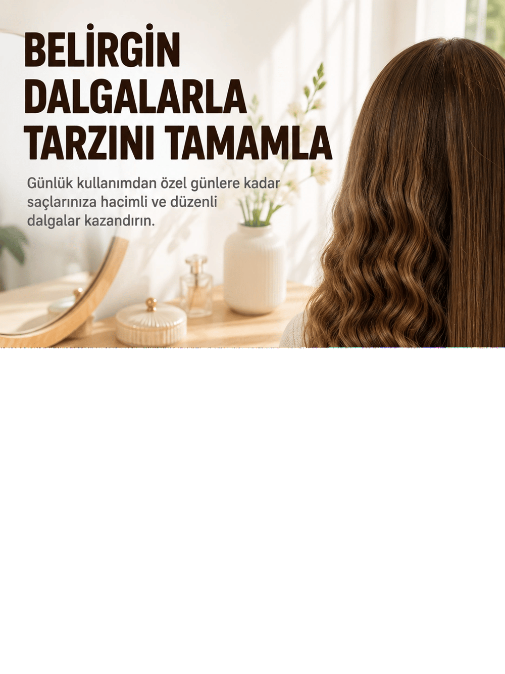 Profesyonel Kullanıma Uygun Bukle Maşası Yeni Nesil