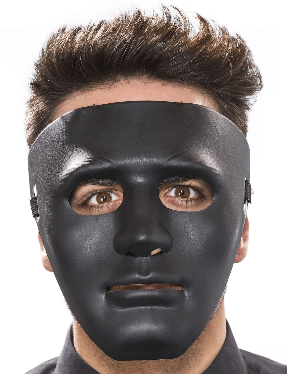 Siyah Renk Hip Hop Anonim Jabbawockeez Dans Maskesi 18x19 Cm Bx40