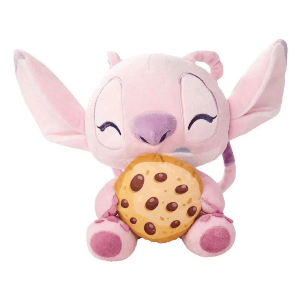 Stitch Kurabiye Yiyen Angel Peluş 25 cm