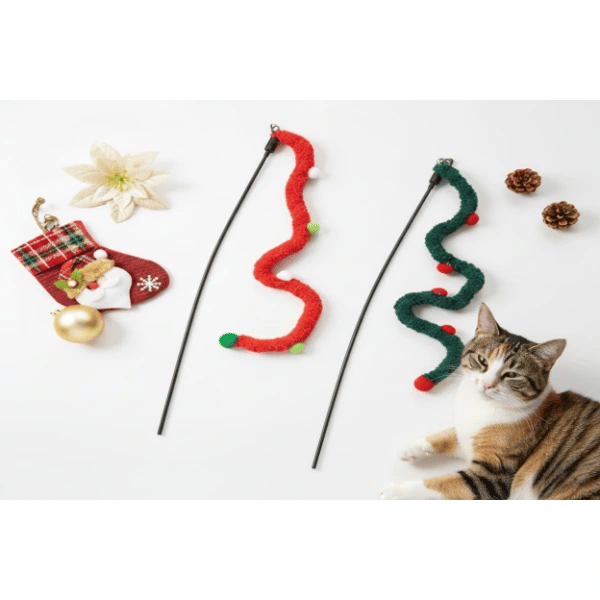 Süs Tasarımlı Kedi Oltası