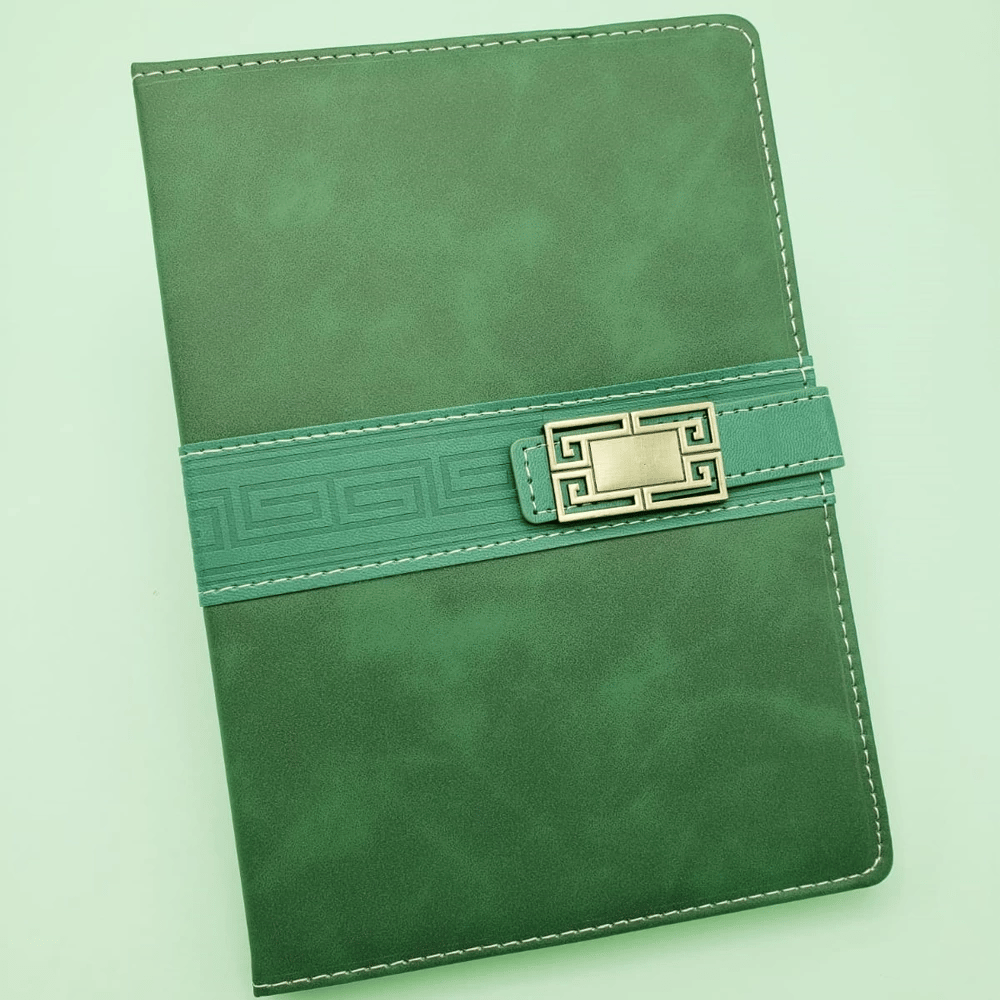 Tarihsiz Ajanda Defter Yeşil Renk