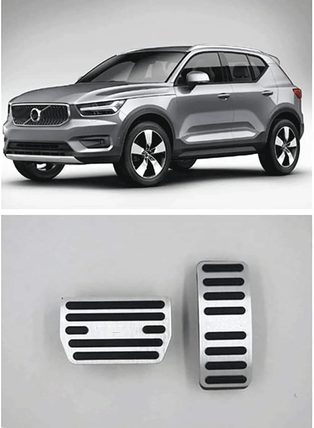 Volvo XC40 Uyumlu Orijinal Otomatik Pedal Seti 2 Parça