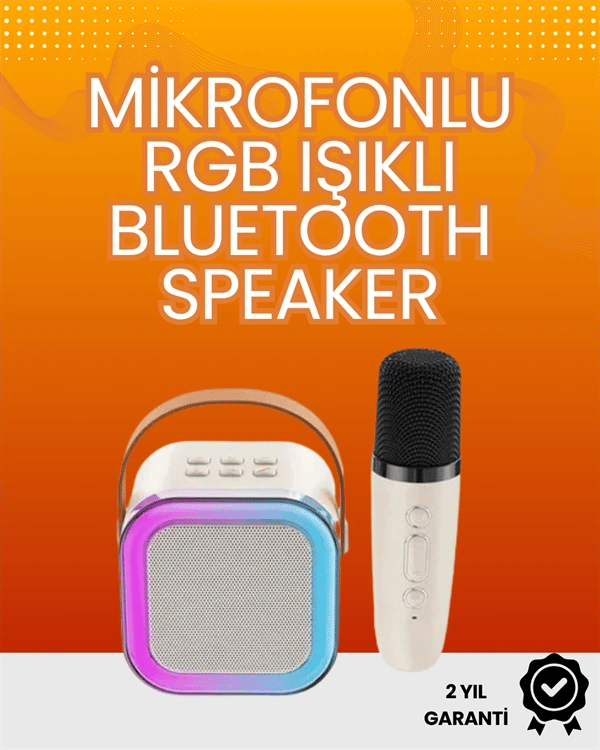 Yüksek Performanslı Kablosuz Karaoke Hoparlör