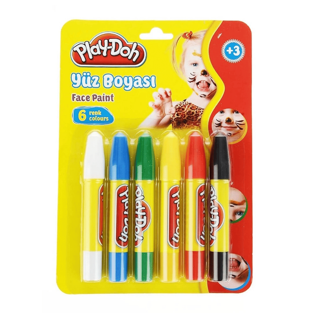 Yüz Boyası 6 Renk