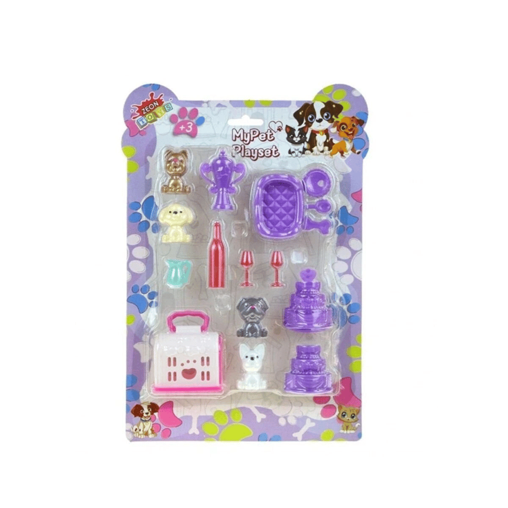 ZN-5347 MY PET PLAY SET