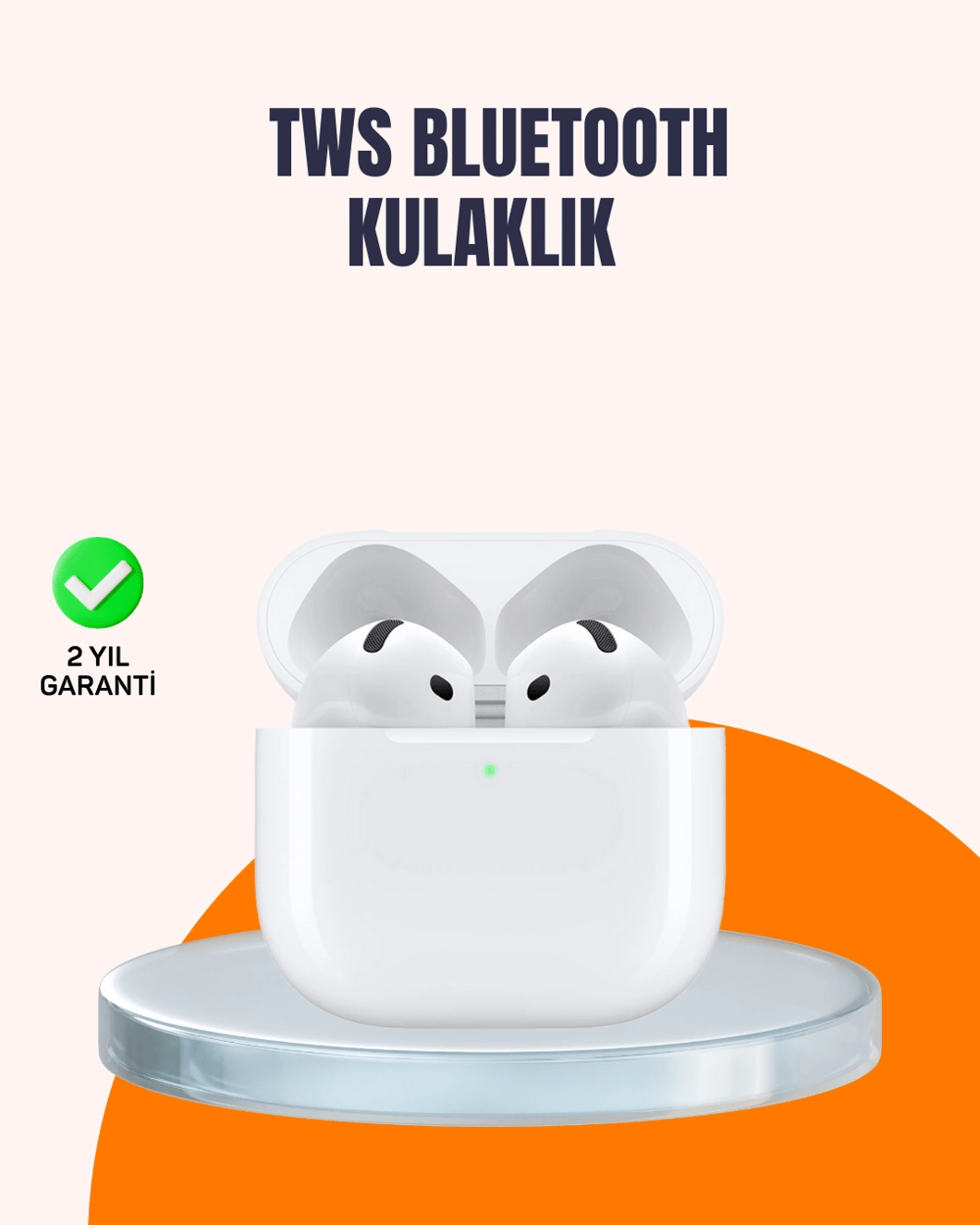 iPhone 11 12 13 14 15 Uyumlu Mini TWS Kulaklık Gürültü Önleyici Uzun Pil Ömürlü
