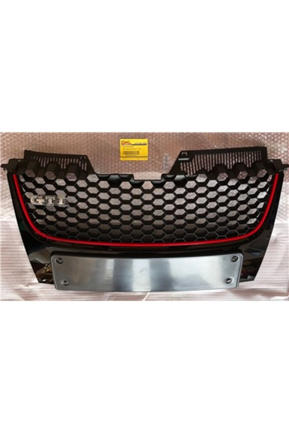 VOLKSWAGEN ÖN PANJUR PARLAK SİYAH KIRMIZI ÇİZGİLİ+GTI YAZILI MODİFİYE GOLF5 GTİ 2004-2009 1K0853651E VW8/1K0807285B