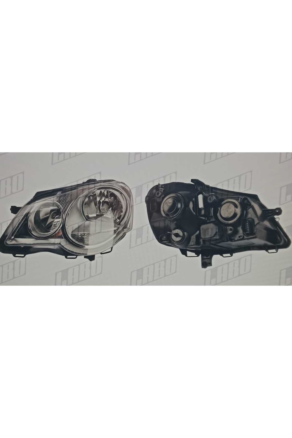 Volkswagen Polo 2005 - 2009 Far Komple Sol 6Q1941007AT