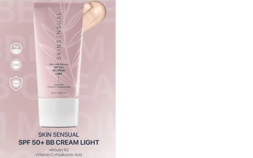 SkinSensual BB Krem Light | 50 Spf Uva/Uvb Pa++++ 50ml