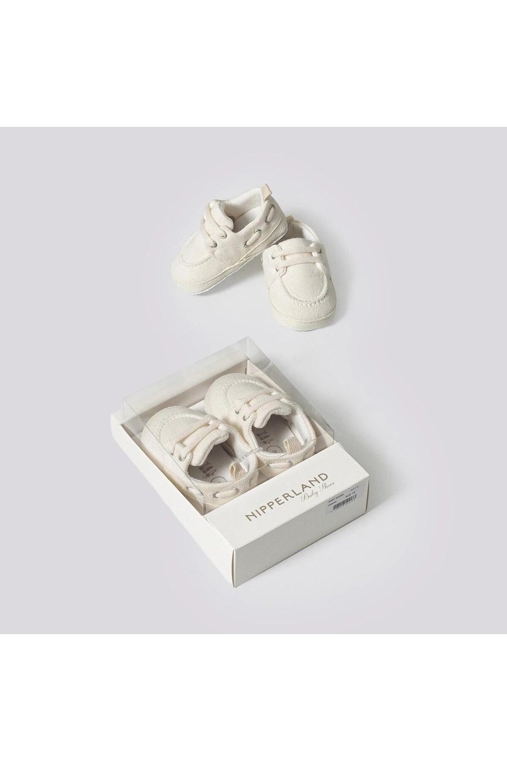 Erkek Bebek Krem Sneaker Yürüme Patiği