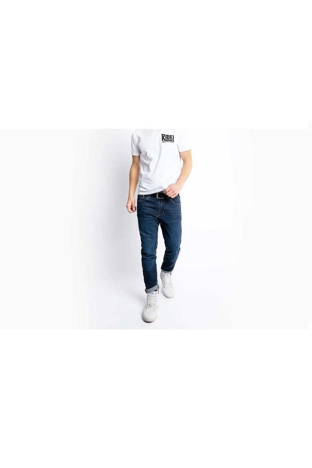 Korumalı Motosiklet Pantolonu 2022 Pioneer Mono Indigo