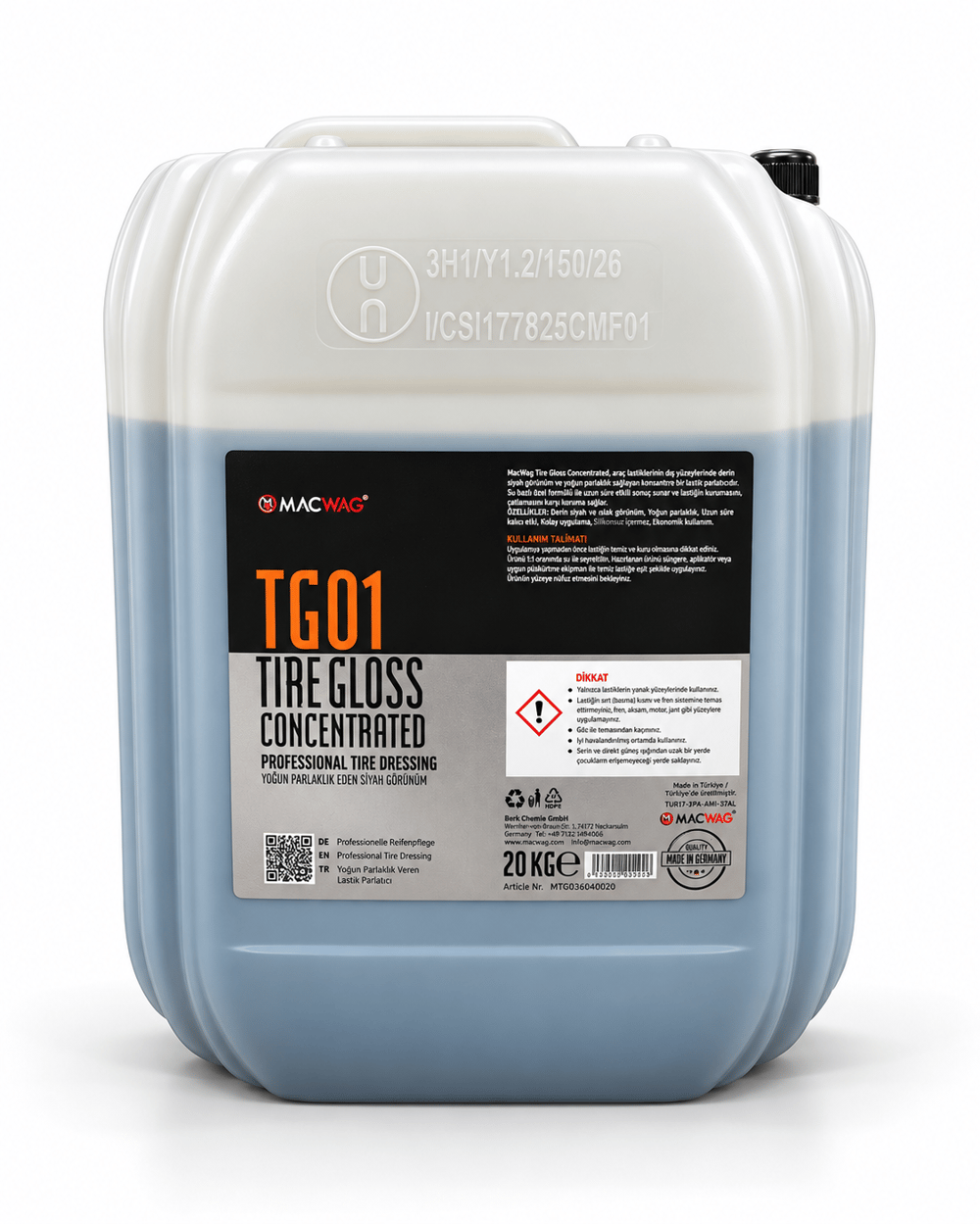 Macwag Tire Gloss 20 KG