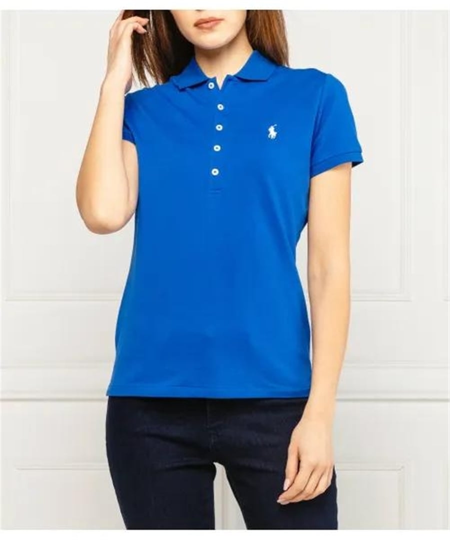 POLO YAKA T-SHİRT MAVİ