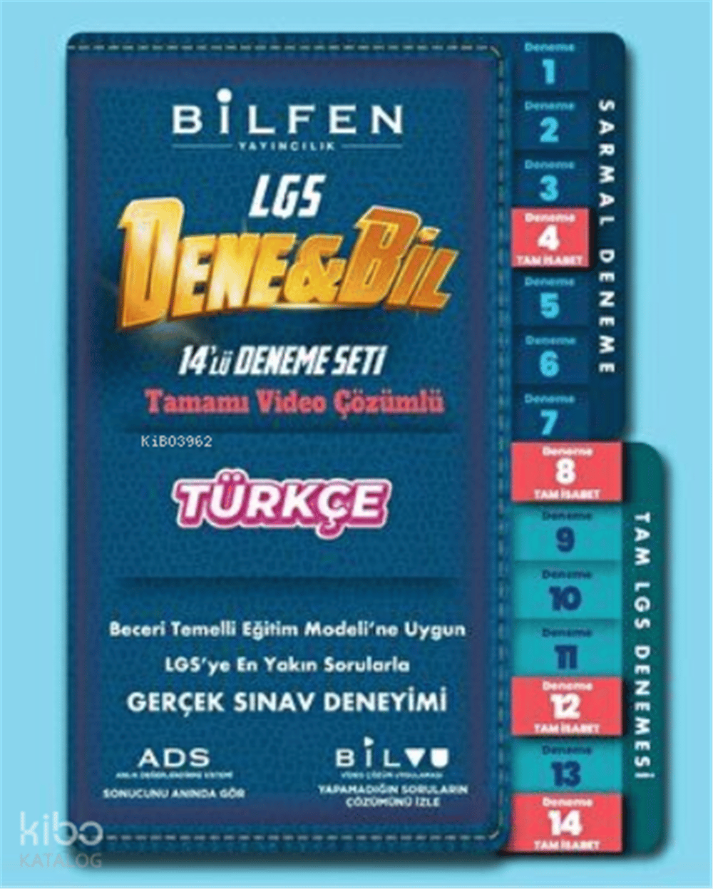 Bilfen 8. Sınıf Denebil Türkçe 14Lü Deneme Seti