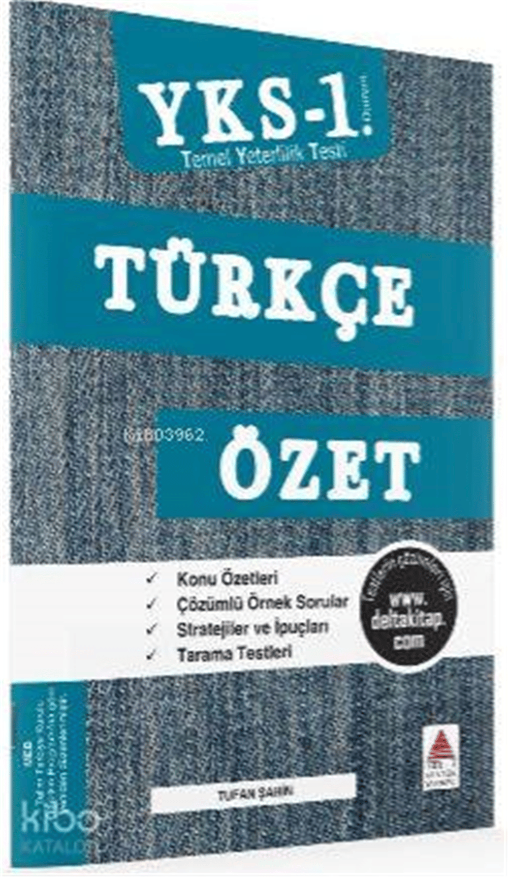 Delta Kültür Yayınları TYT Türkçe Özet Delta Kültür