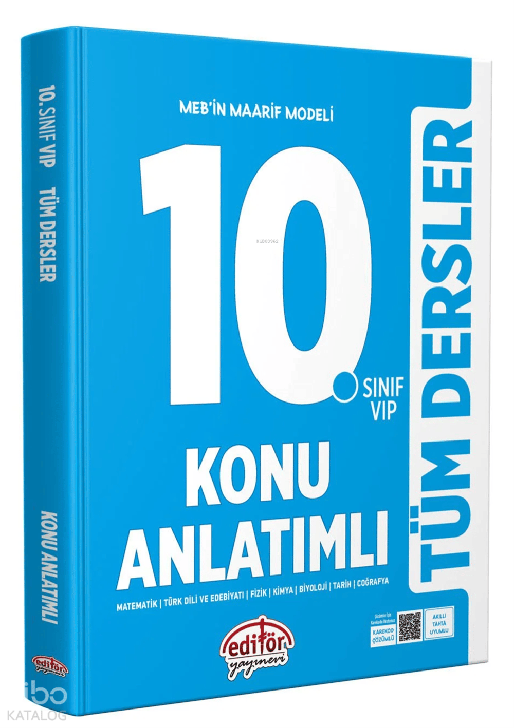Editör 10. Sınıf VIP Tüm Dersler Konu Anlatımlı
