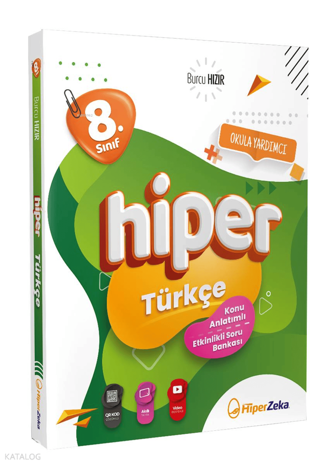 Hiper Zeka 8. Sınıf Türkçe Konu Anlatımlı & Soru Bankası