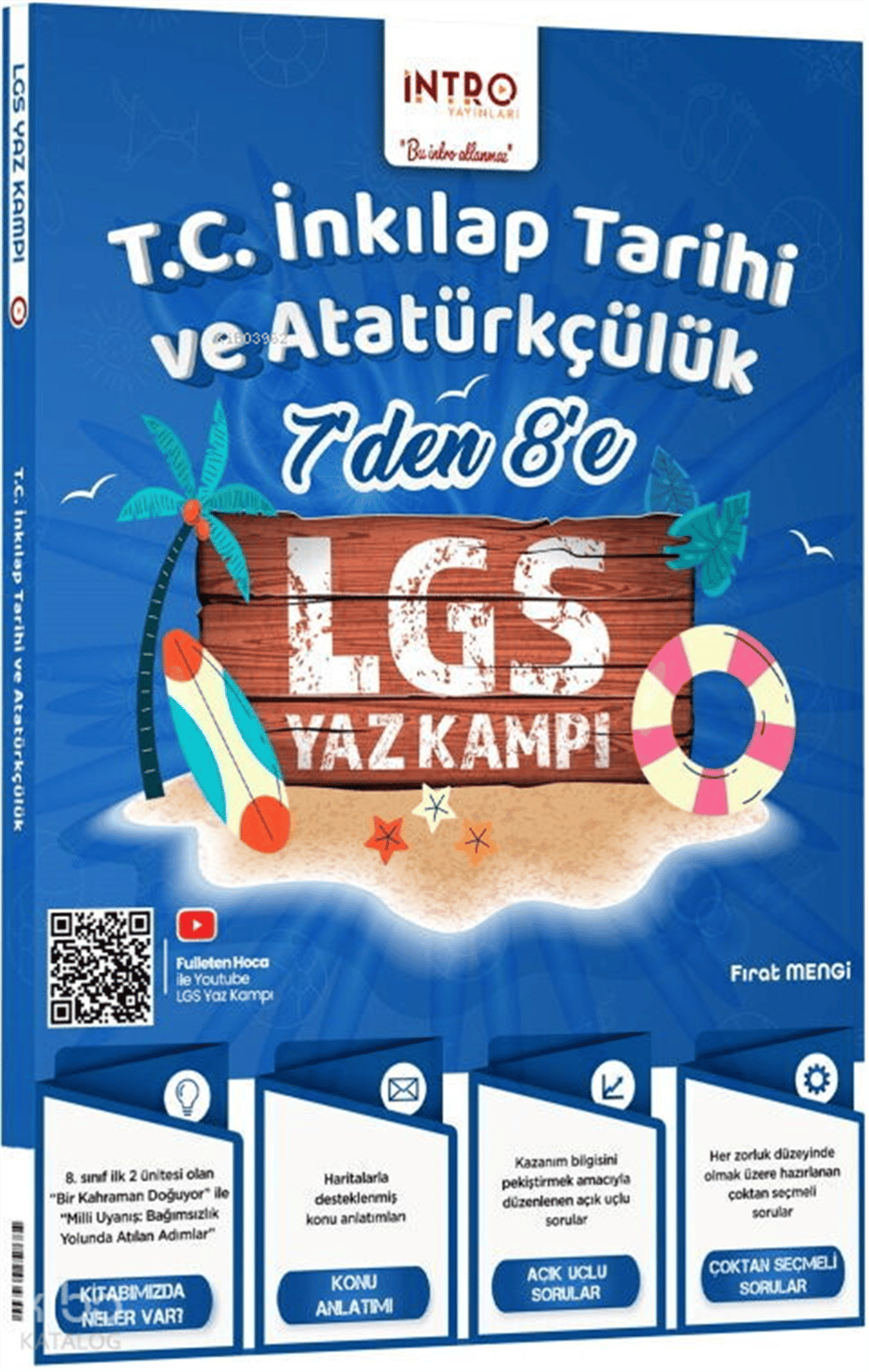İntro Yayınları 7'den 8'e LGS T.C. İnkılap Tarihi ve Atatürkçülük Yaz Kampı
