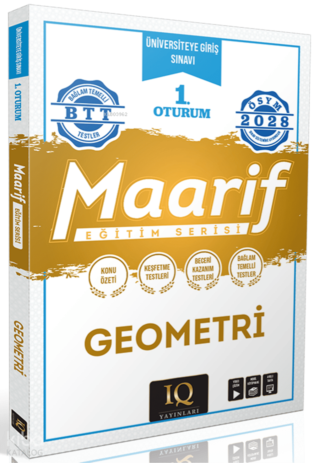 IQ Yayınları 2028 TYT Geometri Maarif Eğitim Serisi 1. Oturum