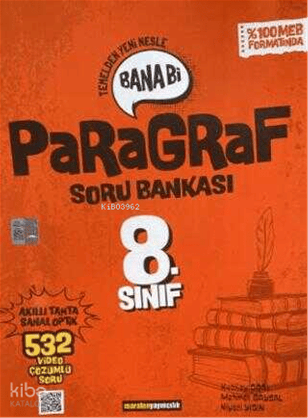 Maraton Yayıncılık 8. Sınıf Bana Bi Türkçe Paragraf Soru Bankası