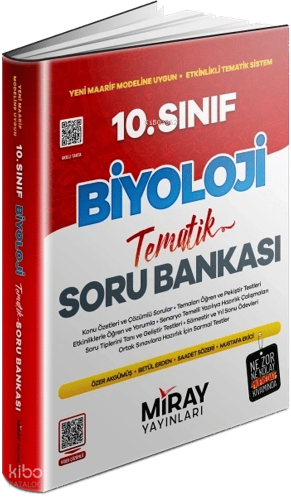 Miray Yayınları 10. Sınıf Biyoloji Konu Özetli Tematik Soru Bankası