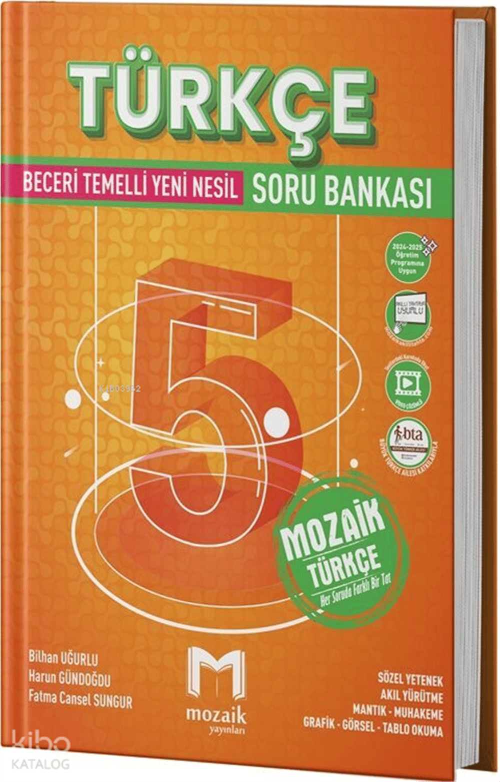 Mozaik 5. Sınıf Türkçe Soru Bankası