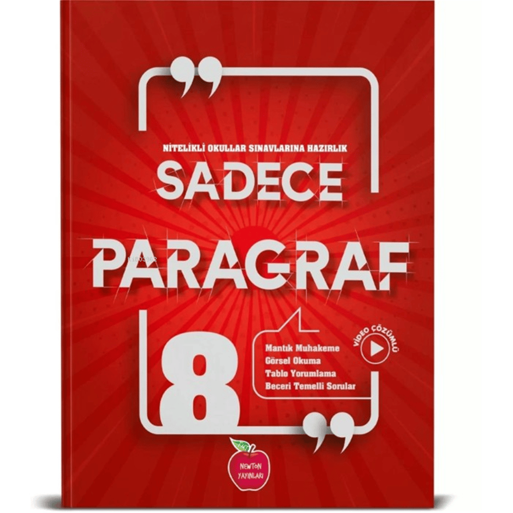 Newton 8. Sınıf Sadece Paragraf Soru Bankası