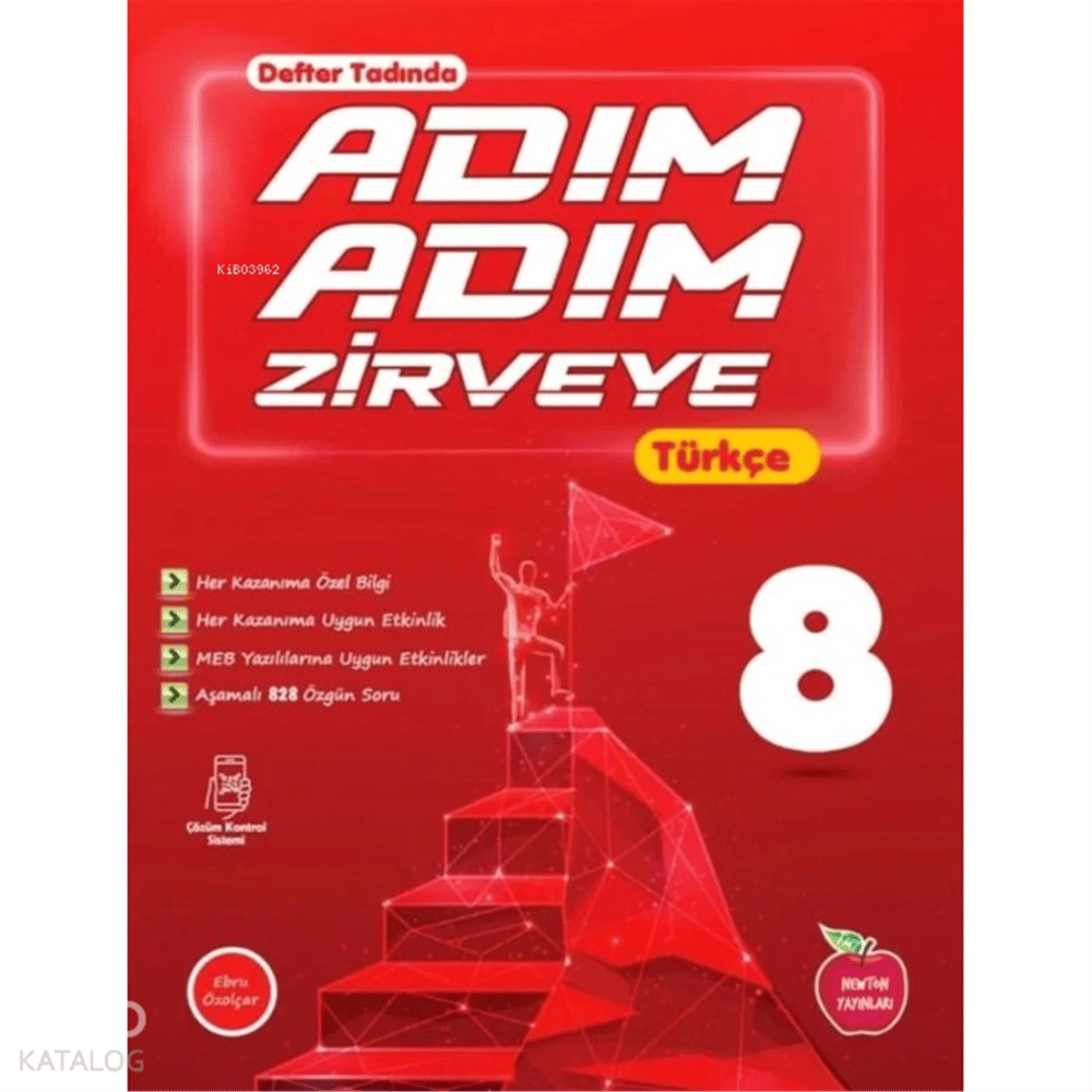 Newton 8. Sınıf Türkçe Adım Adım Zirveye Soru Bankası