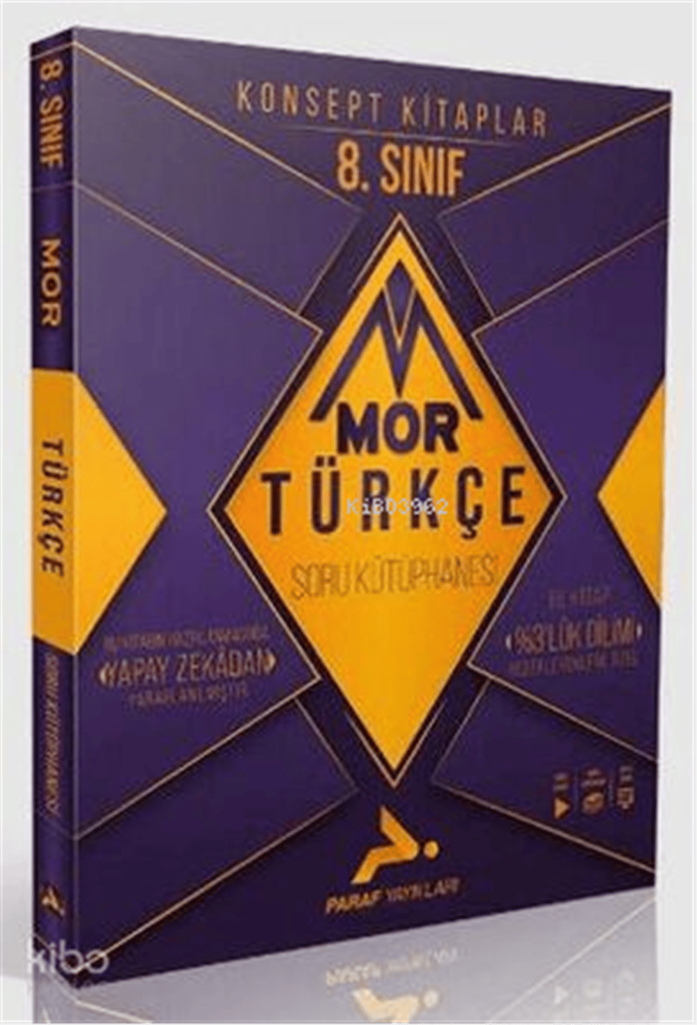 PARAF 8. SINIF Mor Türkçe Soru Kütüphanesi