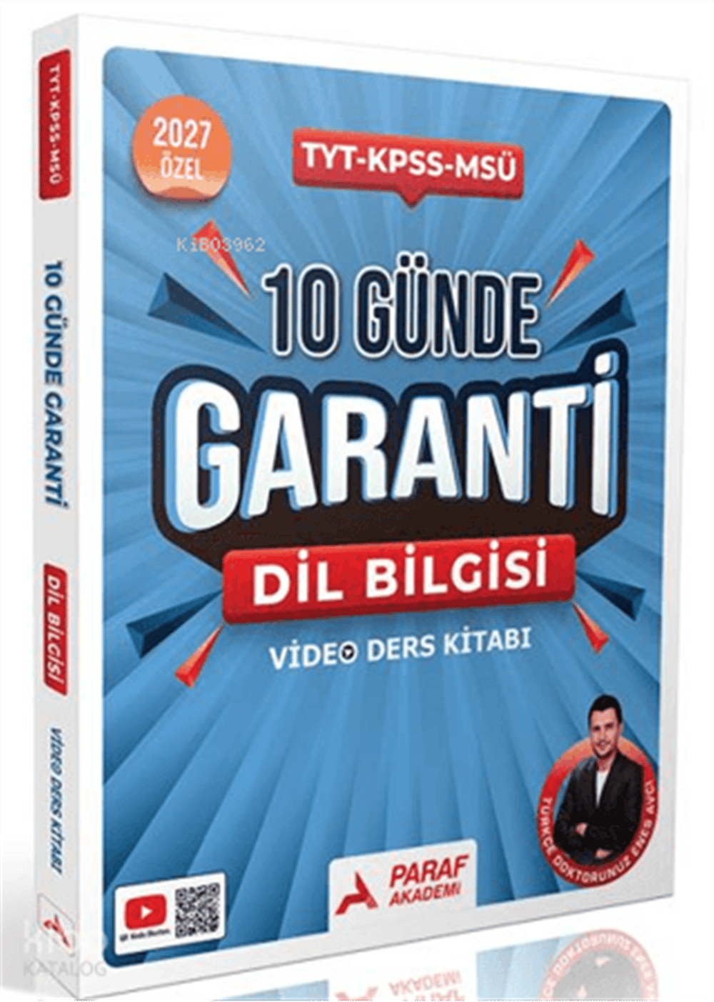 Paraf Akademi 10 Günde Garanti Dil Bilgisi Video Ders Kitabı