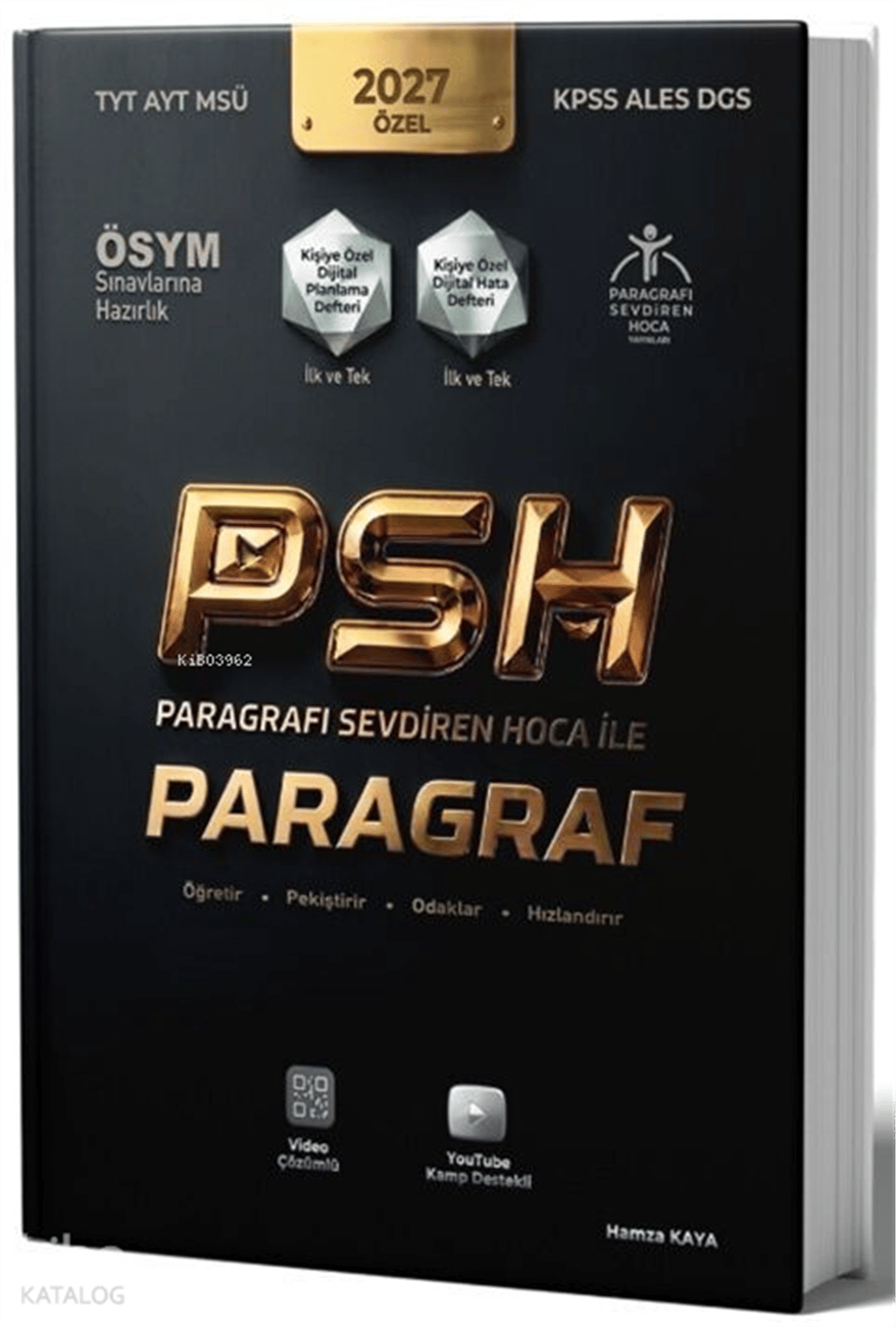 Paragrafı Sevdiren Hoca TYT AYT MSÜ KPSS ALES DGS Paragraf Soru Bankası