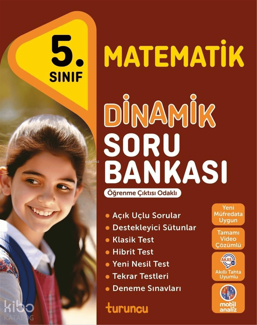 TUDEM 5. Sınıf Dinamik Matematik Soru Bankası TURUNCU