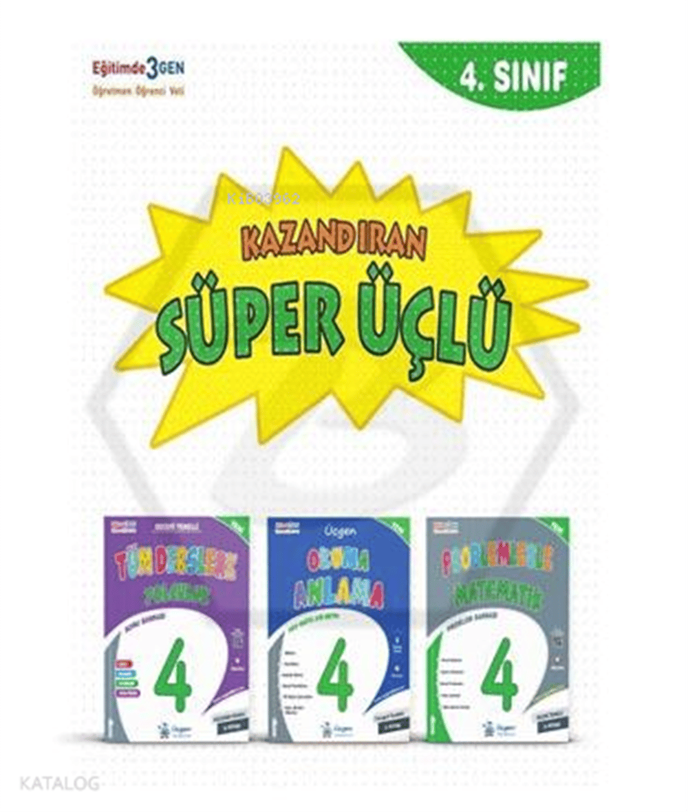 ÜÇGEN 1. Sınıf Tüm Derslere Yolculuk Soru Bankası