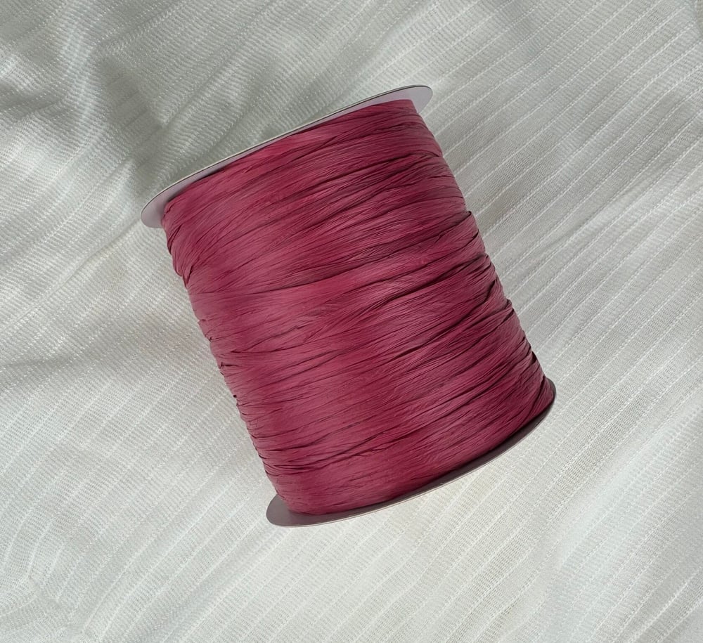 Asavia Raffia - Burgundy