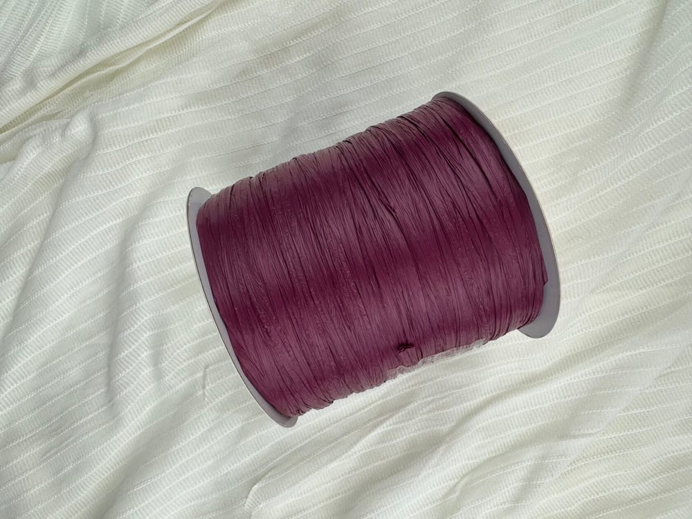 Asavia Raffia ispie - Plum