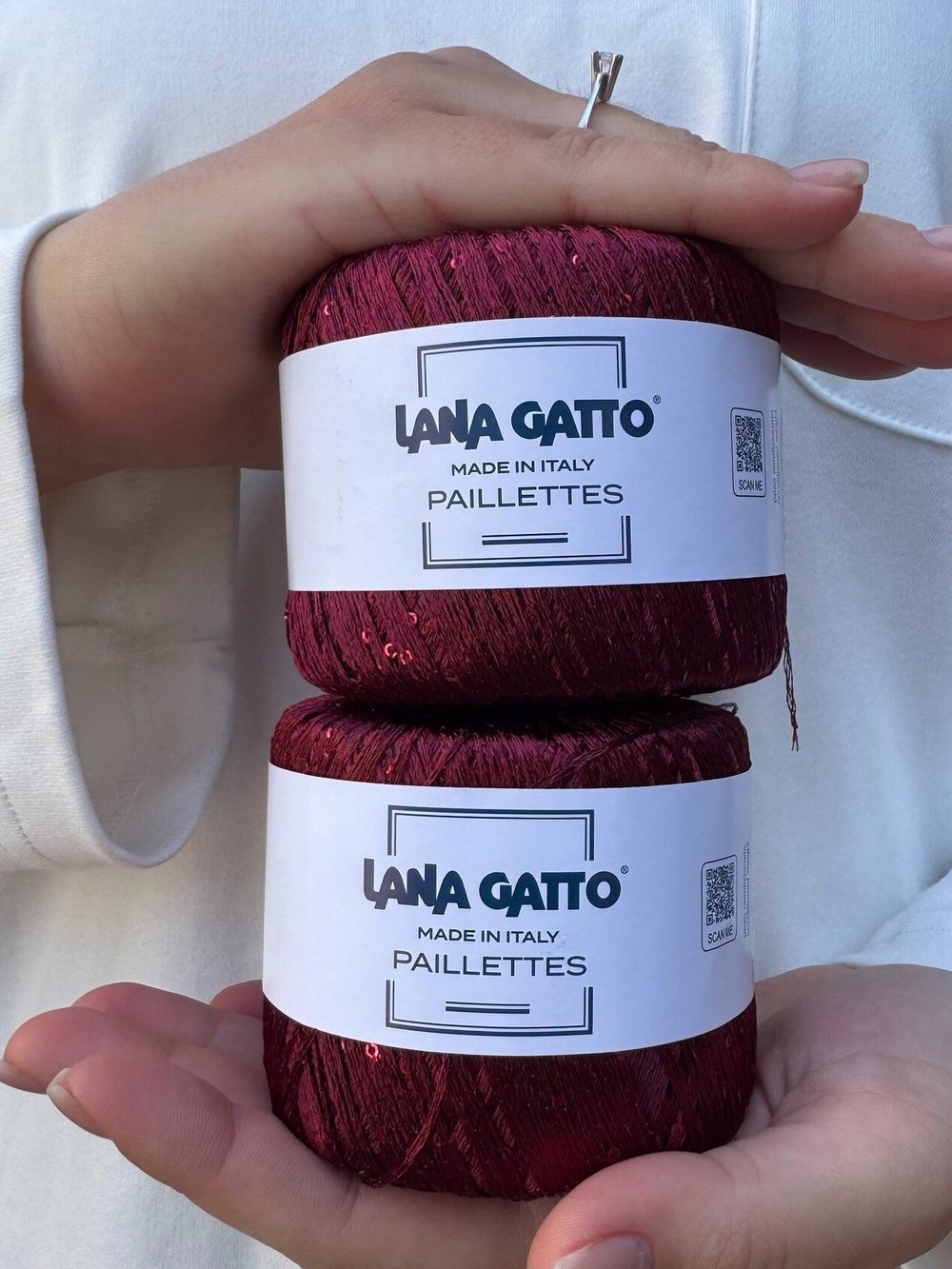 Lana Gatto Paillettes – Bordo