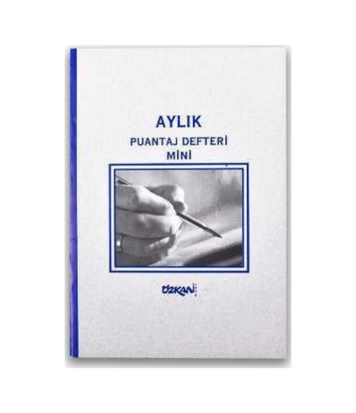 0335 Puantaj Defteri Mini 1 Adet