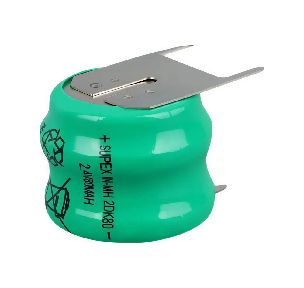2dk80 2.4v 80mah Nimh Hafıza Pili