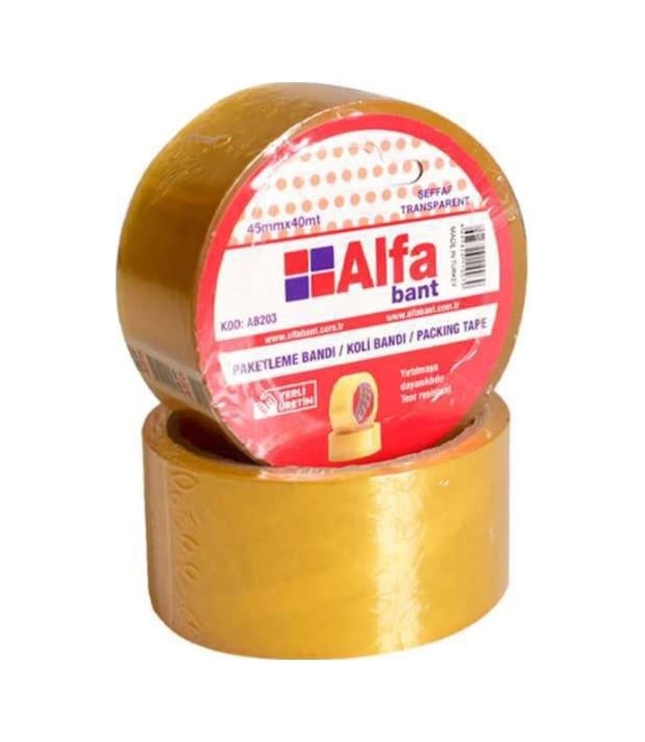 40 Mt. Şeffaf Koli Bandı 1 Adet Diğer