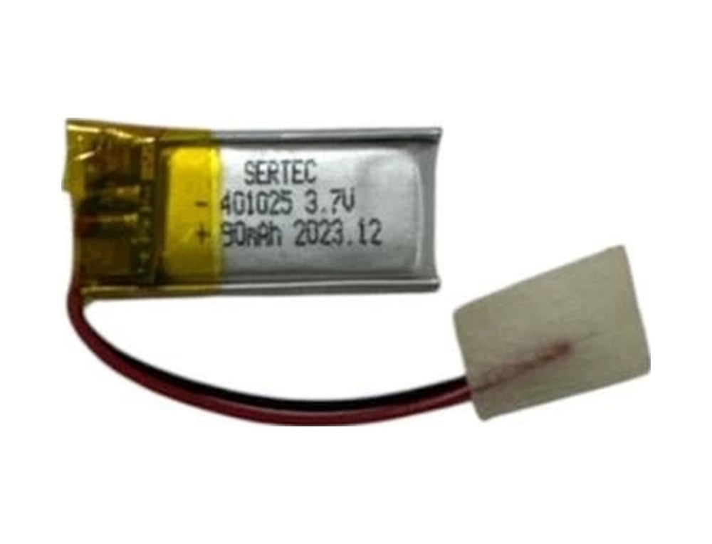 401025 3.7v 90 Mah Li-polymer Pil Devreli/1.5a